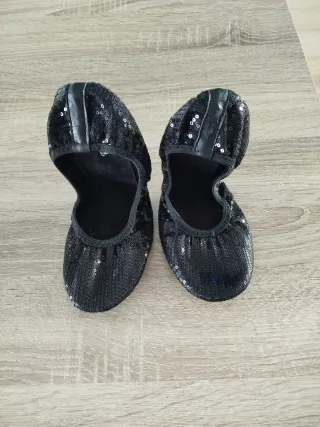 Bailarinas Scholl fiesta plegables lentejuelas