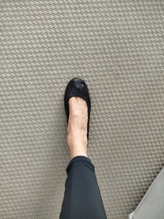 Bailarinas Scholl fiesta plegables lentejuelas