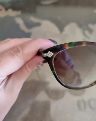 Occhiali da sole Key Enzo con brillantini