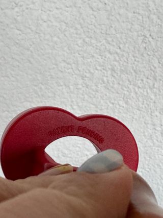 Stampo Patent Pending stile vintage forma cuore