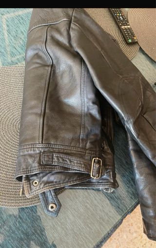 Chaqueta de cuero para moto