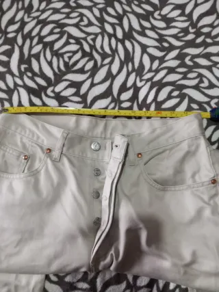 Pantalón recto Winston beige