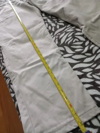 Pantalón recto Winston beige