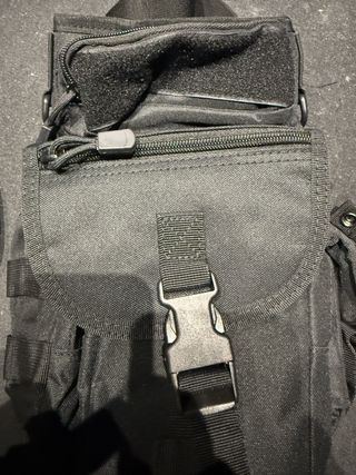 Mochila táctica negra