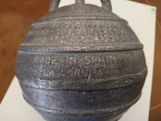 Boya marina de aluminio.