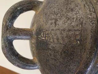 Boya marina de aluminio.