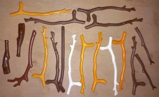 Playmobil 18 palo bastón monje 46