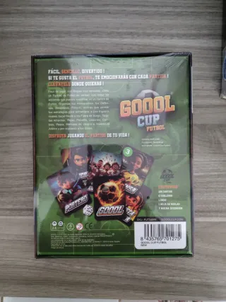 Juego de cartas Goooool Cup Futbol