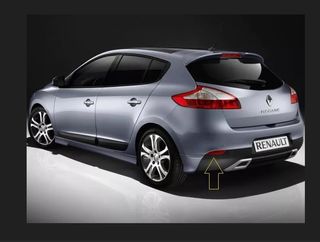 Reflector trasero Renault Megane