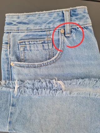 Shorts vaqueros Stradivarius