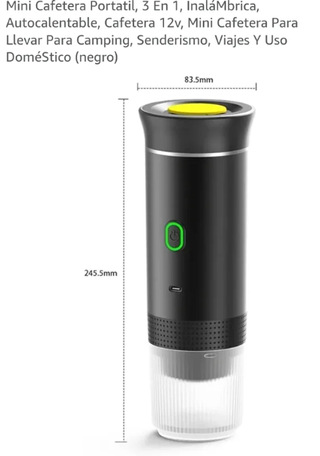 Cafetera Portátil Eléctrica