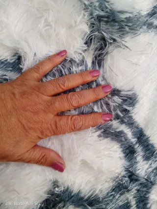 Alfombra Suave Gris y blanca 120cmX160cm