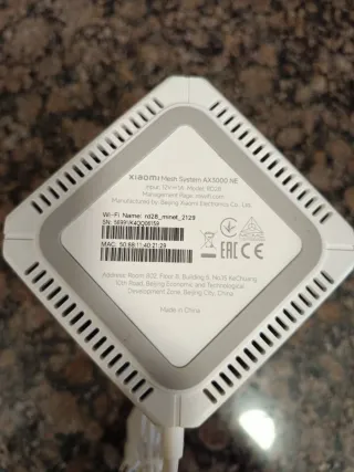 Router/repetidor Xiaomi AX3000 NE Mesh System