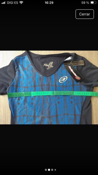 Camiseta Bullpadel Mujer Talla S