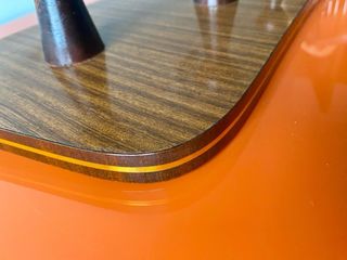 Perchero Pared Mid Century Madera y Formica