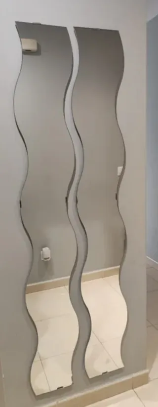 Espejos ondulados Ikea Set x2