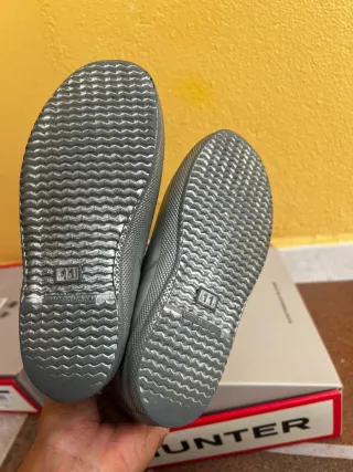 Botas Hunter Niña Talla 29 Plateadas