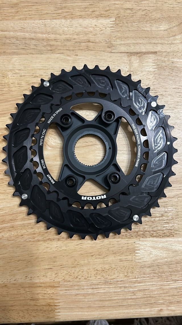 platos Rotor Nuevos 46/30 para gravel con ARAÑA