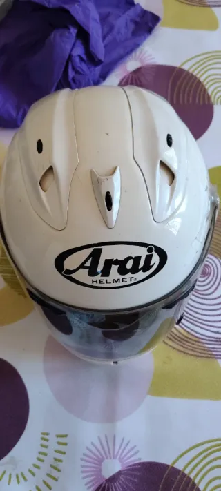 Casco de moto Arai blanco talla XS