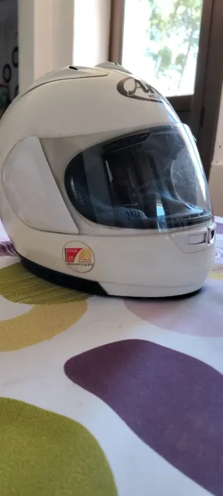 Casco de moto Arai blanco talla XS