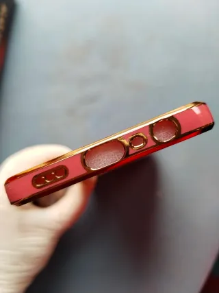 Funda OPPO A64 4G rosa/fucsia Algo elástica y nuev