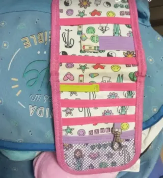 Monedero enfermera estampado divertido