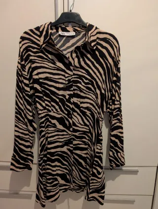 Vestido Zara Animal Print