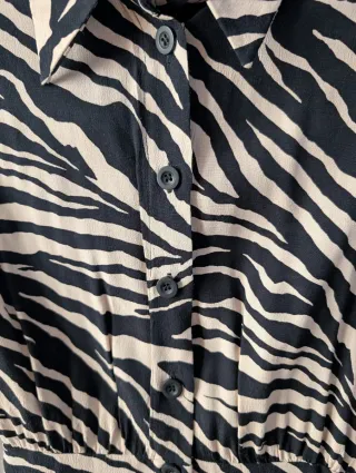 Vestido Zara Animal Print