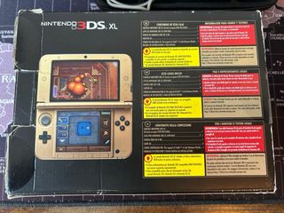 Nintendo 3DS XL Edición Zelda con Caja y juego