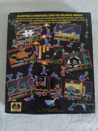 Juego Lemmings Commodore Amiga