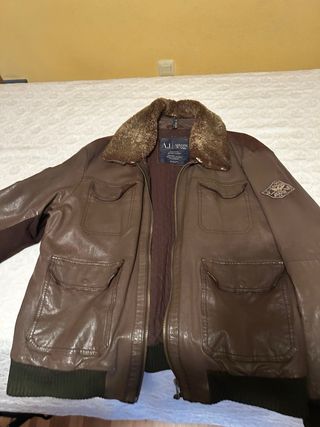 Cazadora Armani Jeans 1981 Marrón