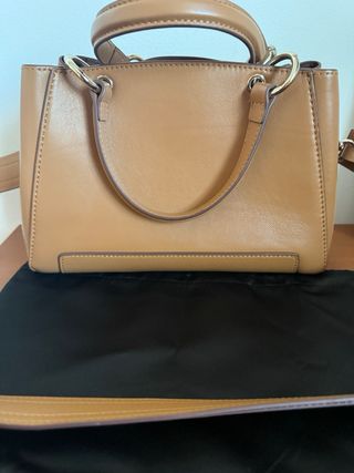 Bolso Roberto Verino Marrón y Dorado