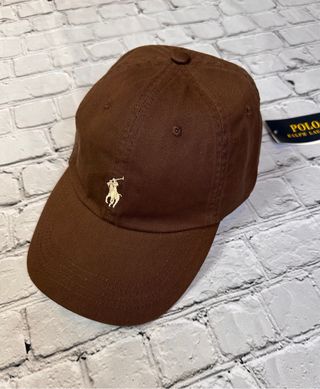 Gorra Ralph Lauren Marrón Chocolate