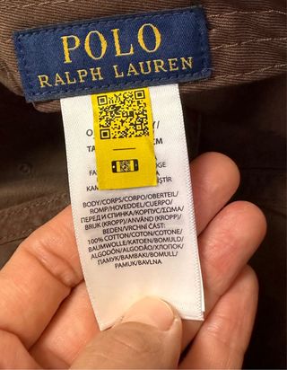 Gorra Ralph Lauren Marrón Chocolate