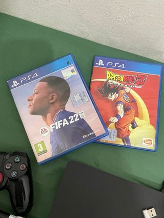 PS4 Slim Console con Giochi e Controller