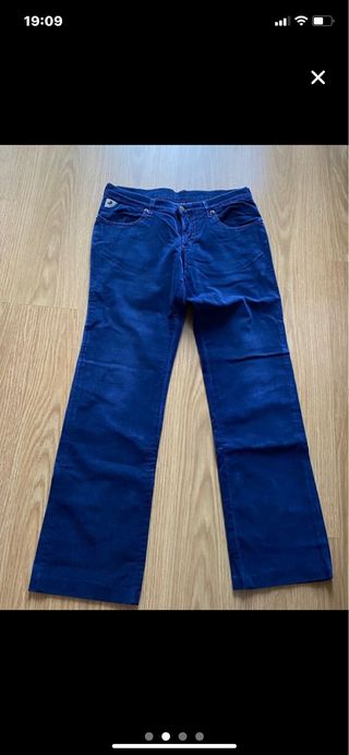 Pantalones Lois Joven Azul