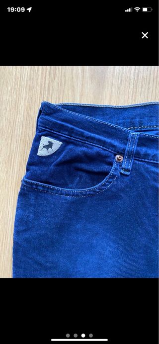 Pantalones Lois Joven Azul