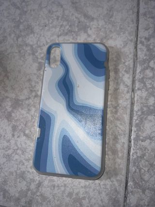 Custodia iPhone XS Blu Onde