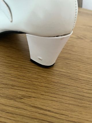 Zapatos Flamenco Blanco Talla 37