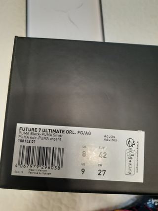 Botas de fútbol edición limitada Puma Número 42