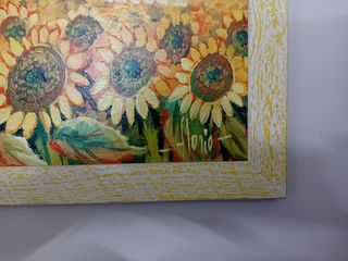 Quadro girasoli su tela