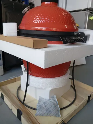 Kamado Joe Joe Jr. Barbacoa de carbón de cerámica