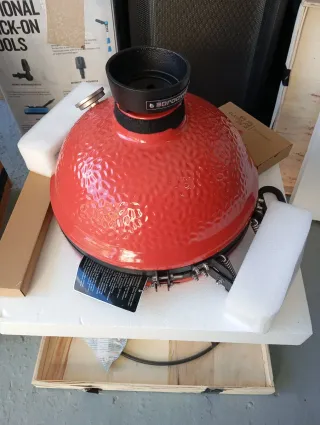 Kamado Joe Joe Jr. Barbacoa de carbón de cerámica