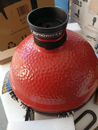 Kamado Joe Joe Jr. Barbacoa de carbón de cerámica