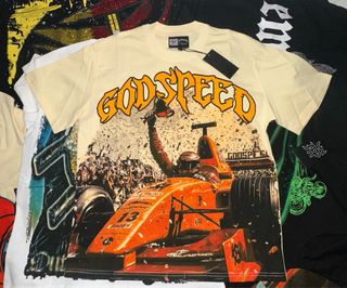 Camiseta Godspeed Estampada