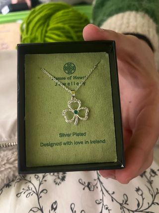 Collar Trébol House of Howl Jewellery Plata