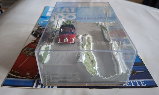 Modellino Fiat 500 Gamine Vignale Hard Top sc.1:43