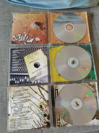 Lote 3 CDs Hip Hop Zaragoza