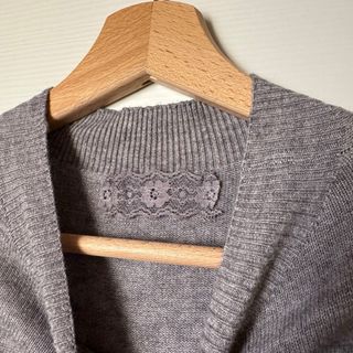 Abito maglieria grigio