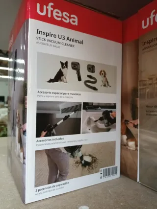 Aspirador Escoba Ufesa Inspire U3 Animal - NUEVO!